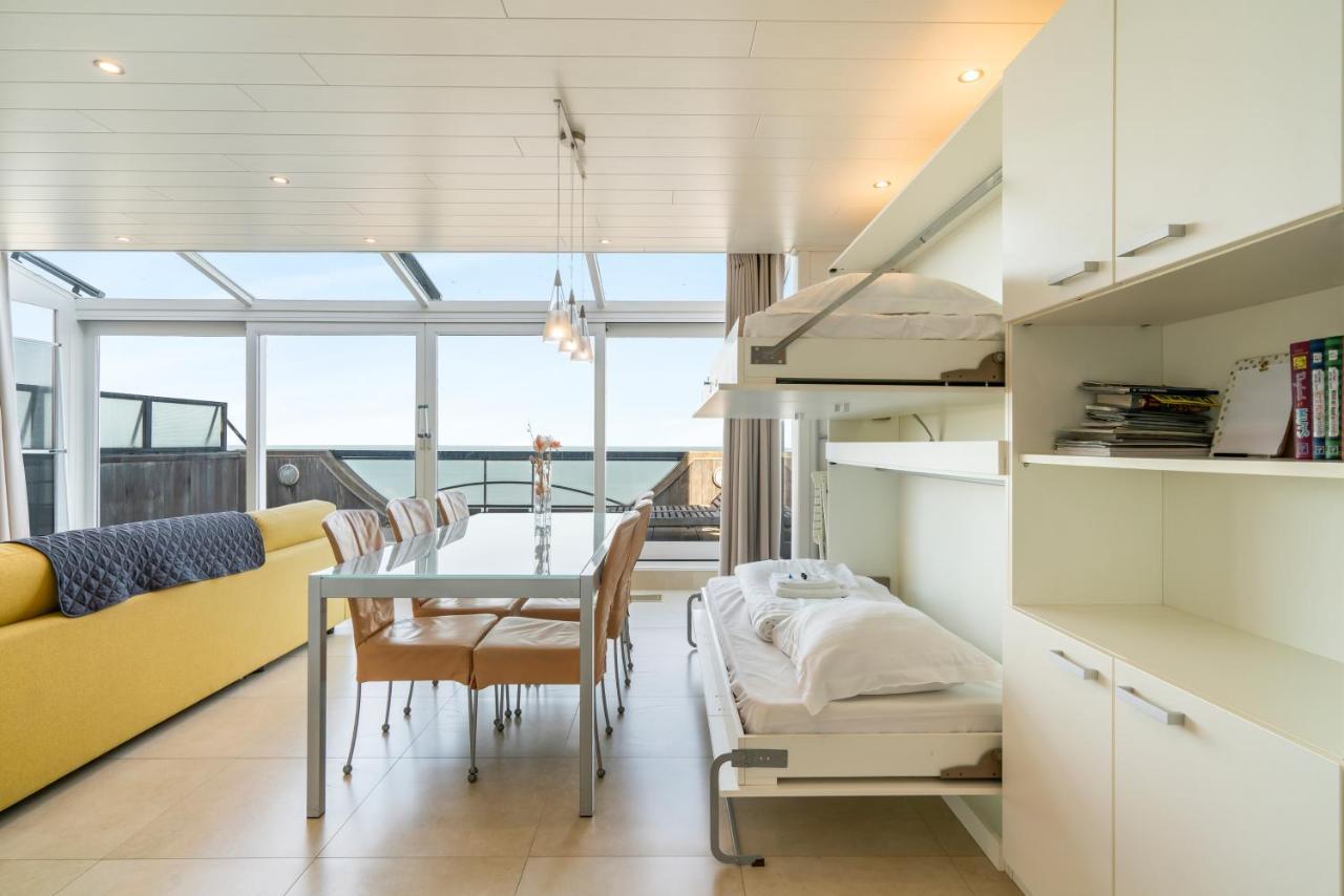 Penthouse App Met Imposant & Eindeloos Zeezicht Apartment Middelkerke Exterior photo